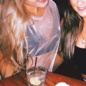 Silence and Noise Urban Outfitters sheer top